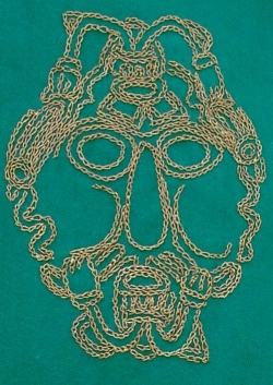 Reisetasche mammen detail