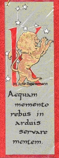 Horaz, 65-8 v. Chr. (Denke daran, im Ungl�ck Gleichmut zu wahren)