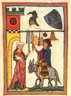 Bildnachweis: Codex Manesse  Die Miniaturen der Groen Heidelberger Liederhandschrift, Ingo F. Walther, Insel Verlag Frankfurt am Main 1988