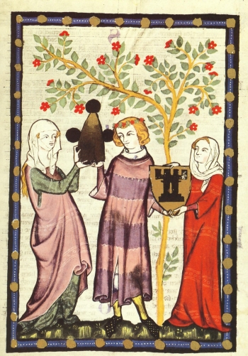 Bildnachweis: Codex Manesse � Die Miniaturen der Gro�en Heidelberger Liederhandschrift, Ingo F. Walther, Insel Verlag Frankfurt am Main 1988